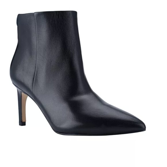 Calvin Klein Women's Senly Stiletto Heel Dress Black Booties - Picture 1 of 15